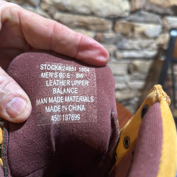 Chippewa Steel Toe Men's Boots - Tan - Picture 6 of 6